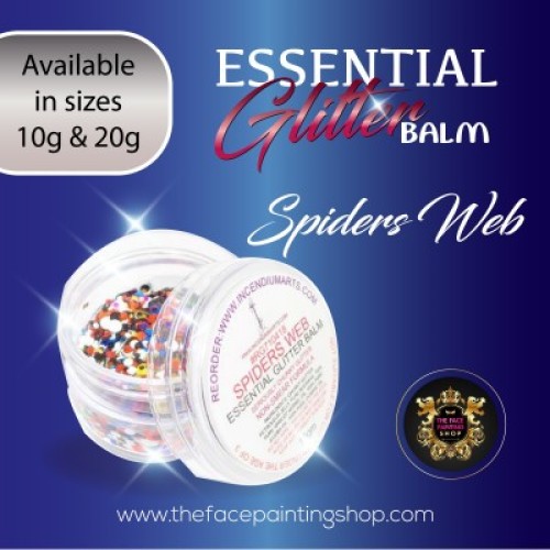 Essential Glitter Balm Spiders Web 10g (Essential Glitter Balm Spiders Web 10g)